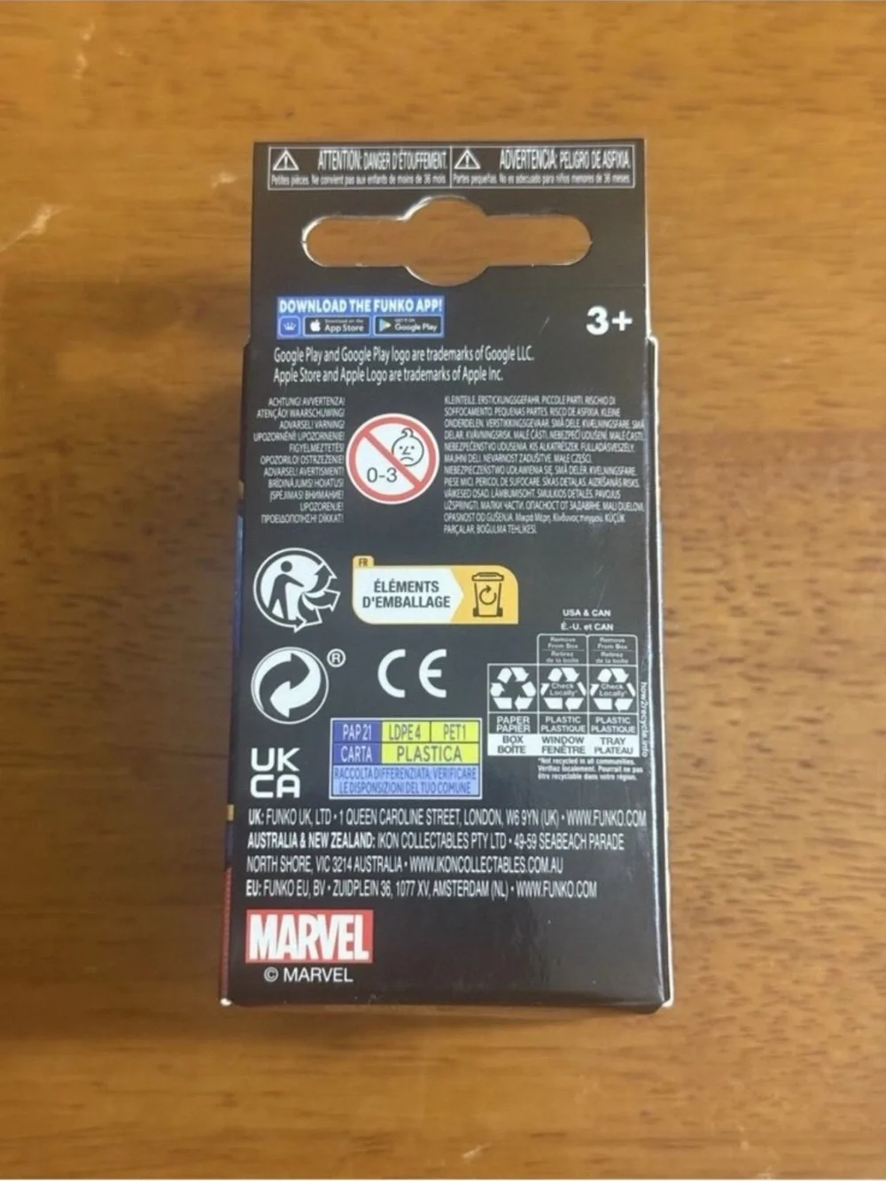 Funko Pocket POP! Keychain - The Marvels - MS. MARVEL BRAND NEW never Opened - Picture 3 of 4